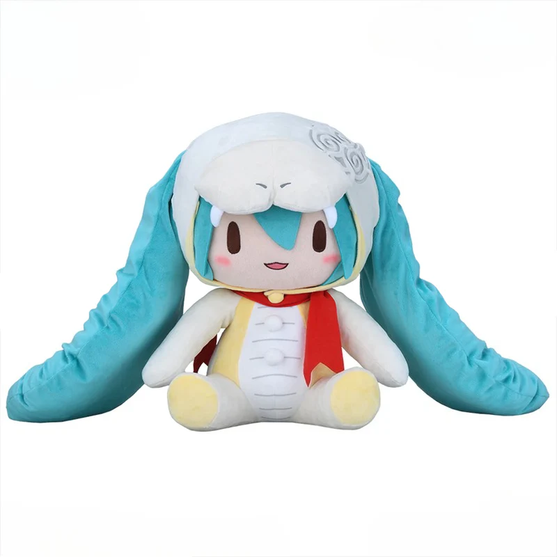 Official VOCALOID Hatsune Miku Year of the Snake fuwa petit fufu LL Plush Doll - Image 5
