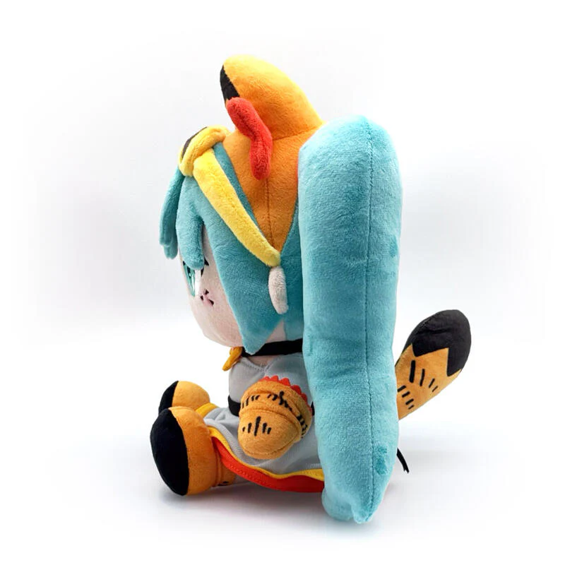 Official  Youtooz Hatsune Miku x Garfield Collectible Figure / Plush Doll - Image 2
