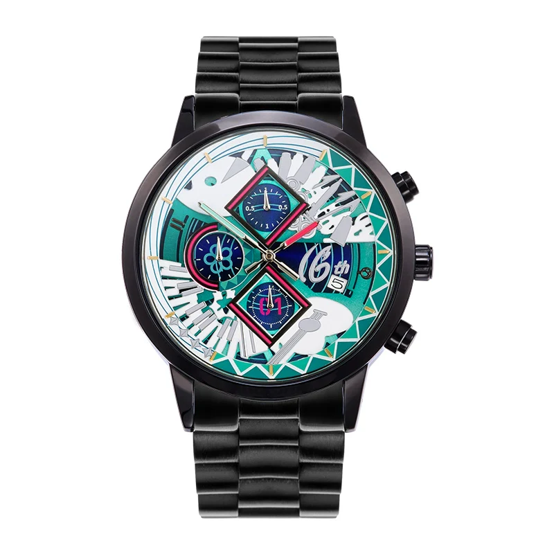 Officially Licensed Hatsune Miku 16th Anniversary 5-Hand Quartz Watch - Image 7