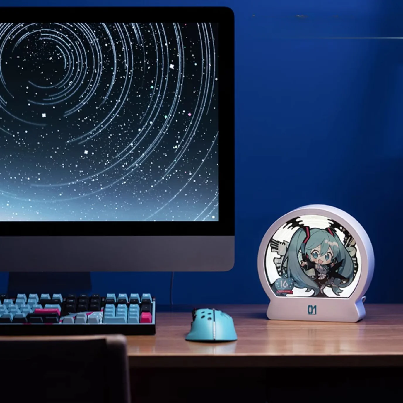 Officially Licensed Hatsune Miku 16th Anniversary Paper Cut Lamp - Image 4