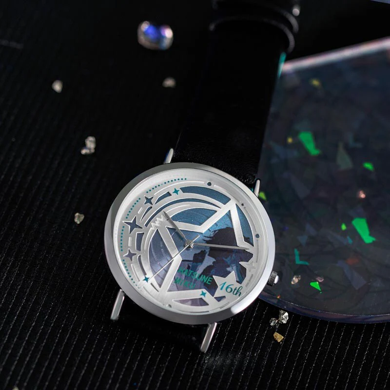 Officially Licensed Hatsune Miku 16th Anniversary Slim Quartz Watch - Image 7