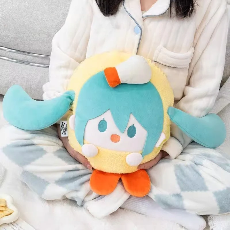 Officially Licensed Hatsune Miku 2-in-1 Plush Pillow & Blanket – Authentic Merchandise - Image 2