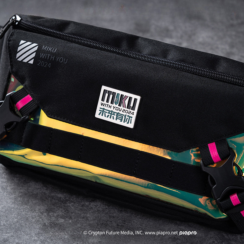 Officially Licensed Hatsune Miku 2024 Concert Chest Bag - Image 2