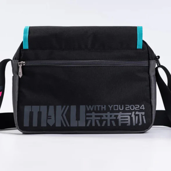 Officially Licensed Hatsune Miku 2024 Concert Messenger Bag - Image 3