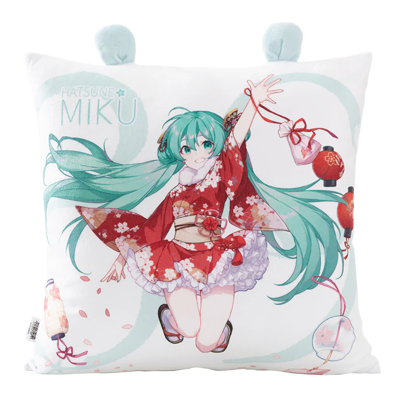 Officially Licensed Hatsune Miku 39 Thank You Day Pillow - Image 4
