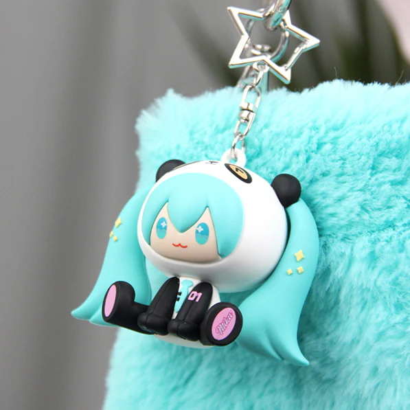 Officially Licensed Hatsune Miku Bamboo Melody Edition Figure Charm - Image 4