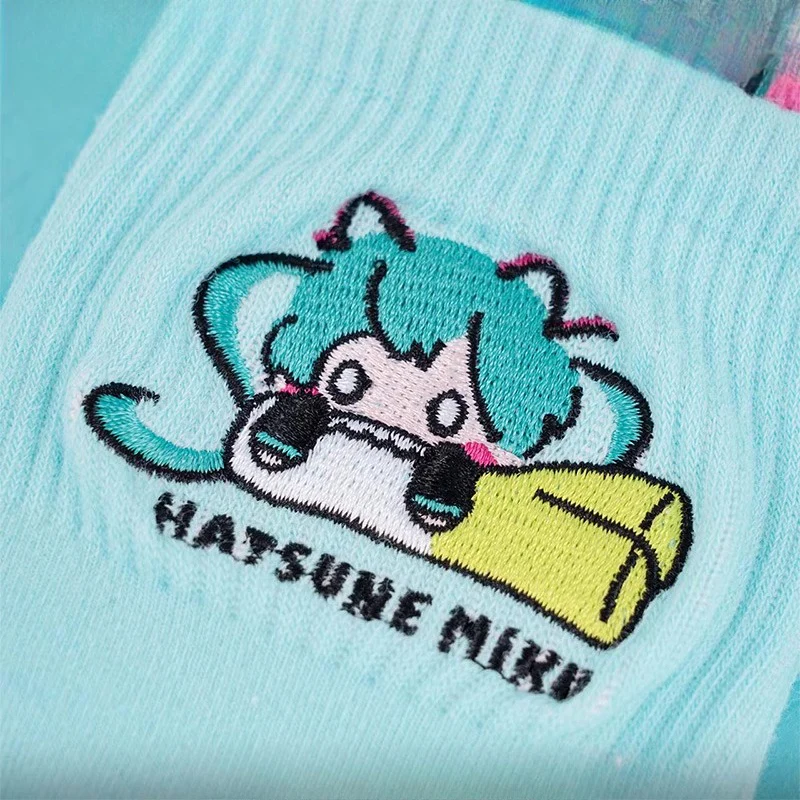 Hatsune Miku Breathable Crew Athletic Socks - Image 6