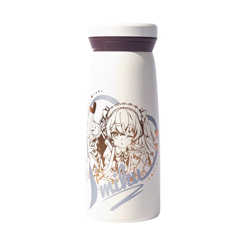 Officially Licensed Hatsune Miku Chocolate Heart Thermal Bottle - Image 6