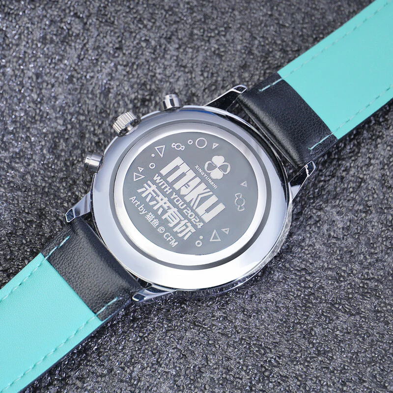 Officially Licensed Hatsune Miku Colorful Planet 6-Hand Quartz Watch - Image 5