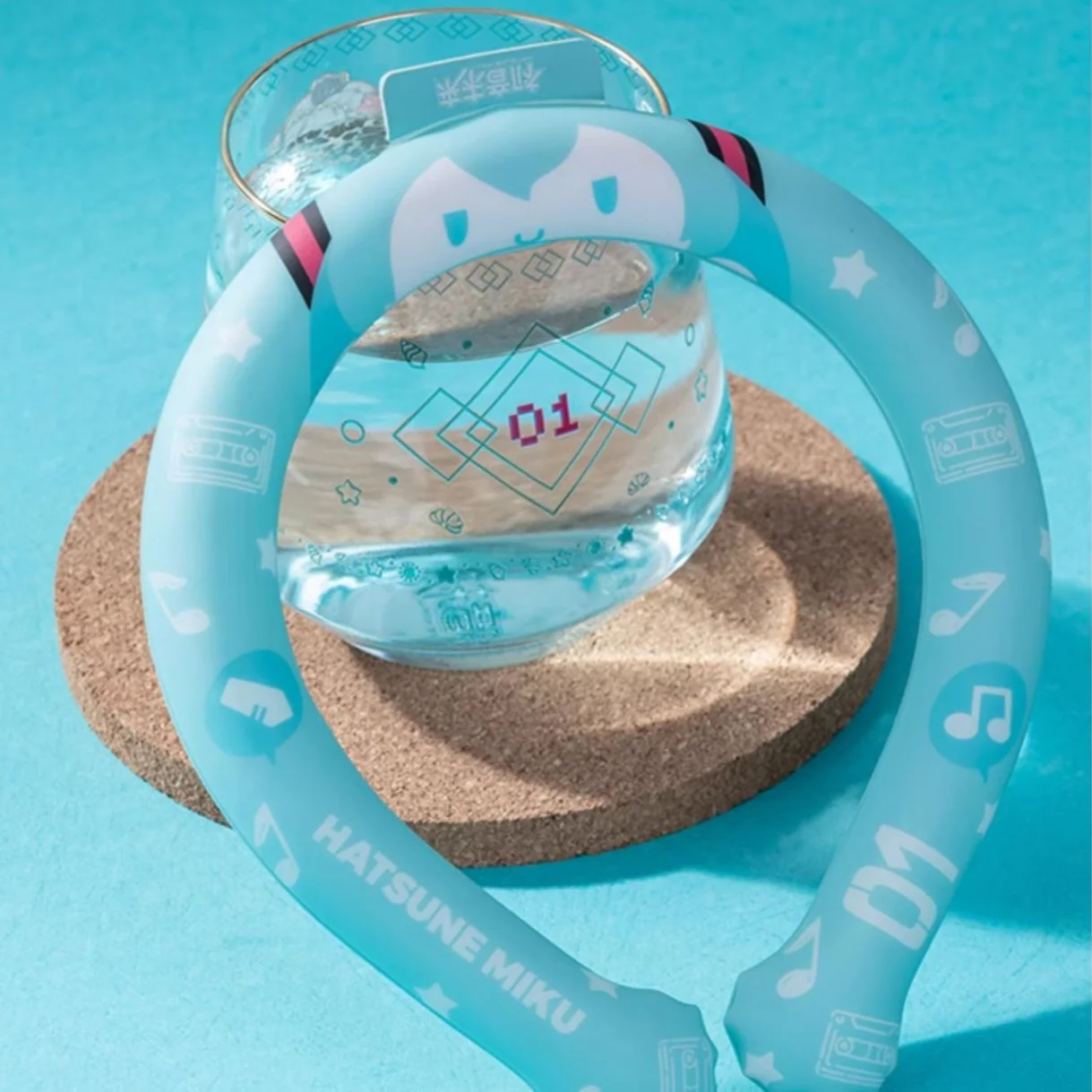 Officially Licensed Hatsune Miku Cooling Ice Ring - Image 3