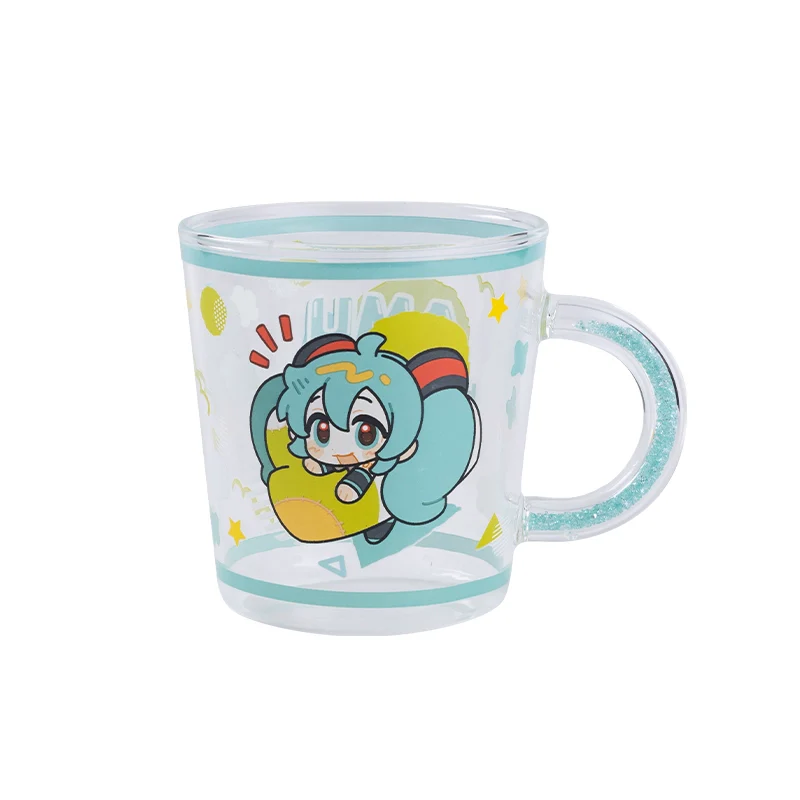 Officially Licensed Hatsune Miku Cute Glass Water Cup - Image 4
