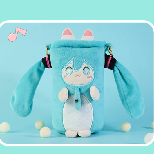 Officially Licensed Hatsune Miku Cute Thermal Bottle – Optional Sleeve Included - Image 5