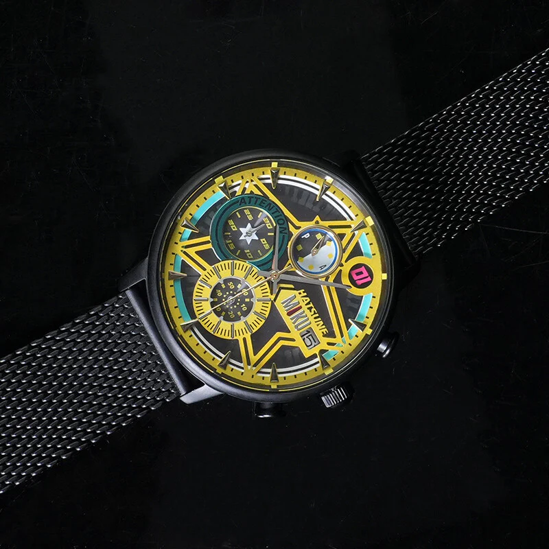 Officially Licensed Hatsune Miku Dancing Melody Solar-Powered Watch - Image 3