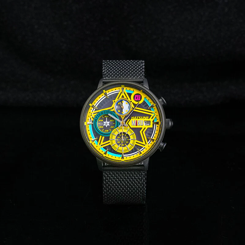 Officially Licensed Hatsune Miku Dancing Melody Solar-Powered Watch - Image 5