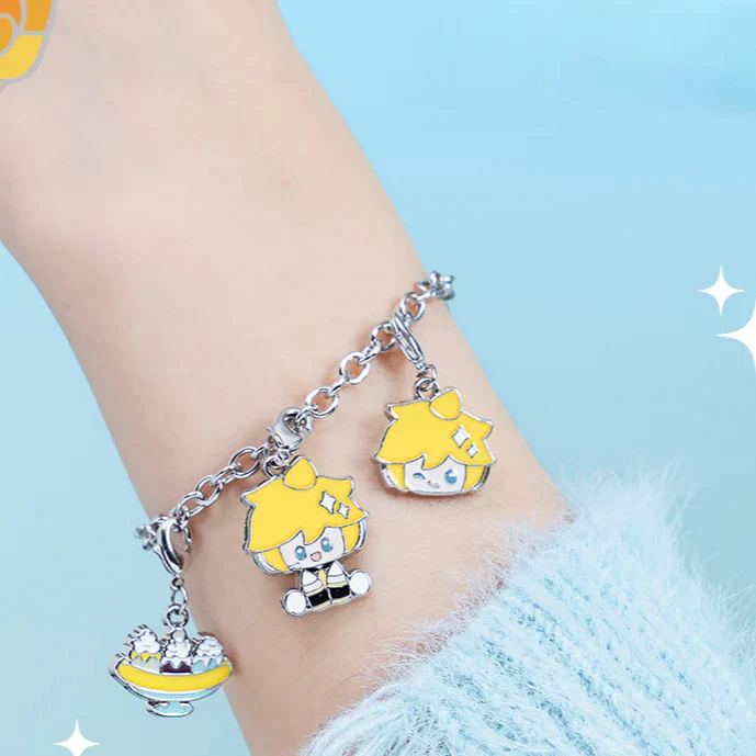 Officially Licensed Hatsune Miku Doll Paradise Metal Bracelet Blind Box - Image 4