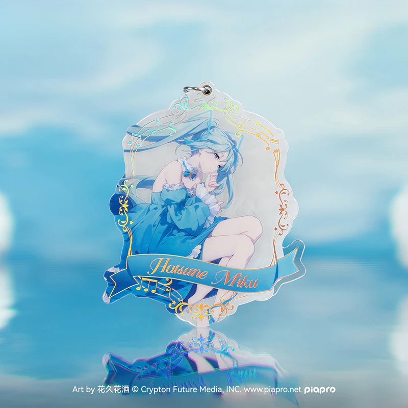 Officially Licensed Hatsune Miku Dreamscape Acrylic Keychain Charm - Image 3