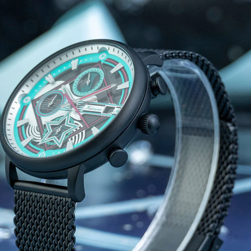Officially Licensed Hatsune Miku Electric Strings Resonance Solar-Powered Watch - Image 5