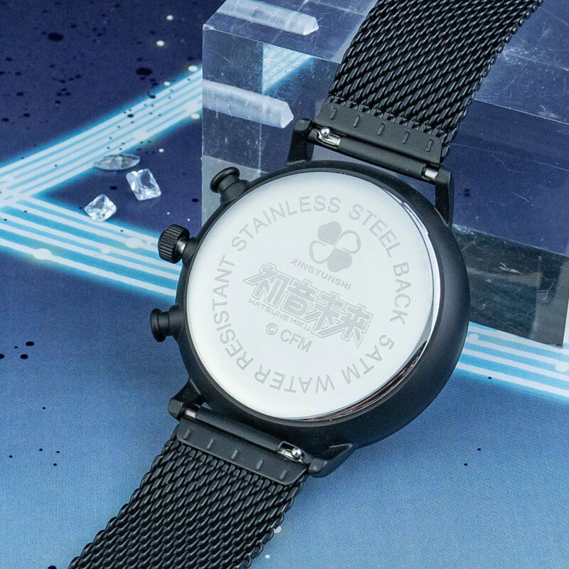 Officially Licensed Hatsune Miku Electric Strings Resonance Solar-Powered Watch - Image 7
