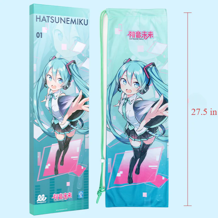 Officially Licensed Hatsune Miku Full Carbon Badminton Racket - Image 4