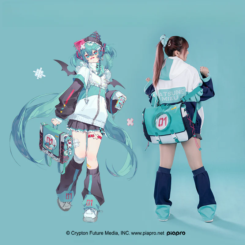 Officially Licensed Hatsune Miku Future Rhythm Bag - Image 3