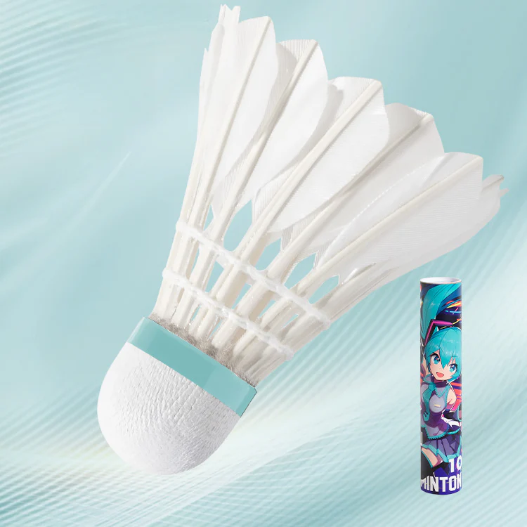 Officially Licensed Hatsune Miku Goose Feather Shuttlecock Set (Pack of 10) - Image 3