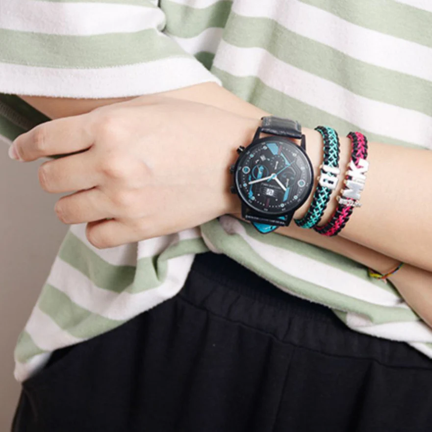Officially Licensed Hatsune Miku Impression Bracelets (Set of 2) - Image 4