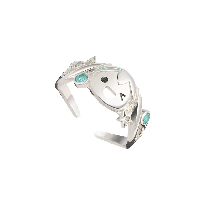 Officially Licensed Hatsune Miku Joyful Song Ring – 925 Sterling Silver - Image 4