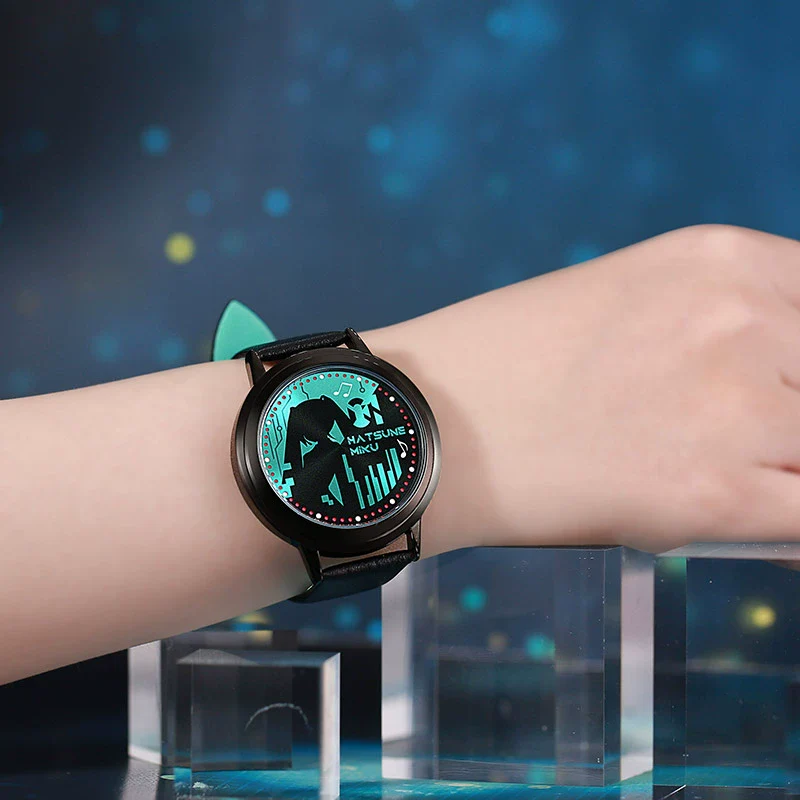 Officially Licensed Hatsune Miku, Kagamine Rin & Len LED Watch - Image 5