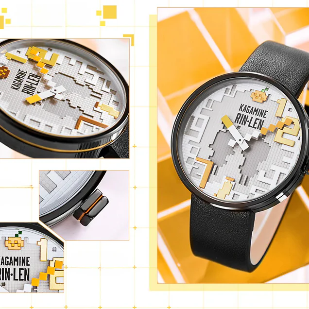 Officially Licensed Hatsune Miku, Kagamine Rin & Len Pixel Art Watch - Image 11