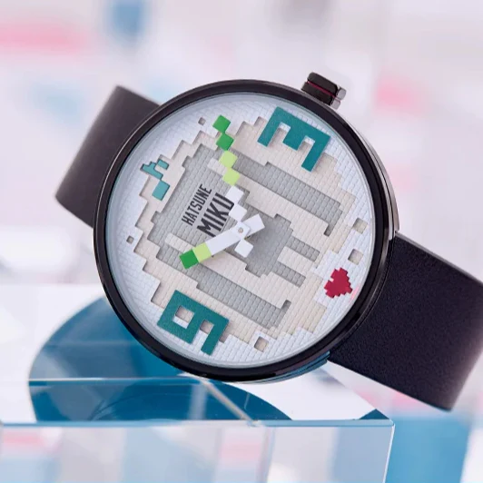 Officially Licensed Hatsune Miku, Kagamine Rin & Len Pixel Art Watch - Image 2