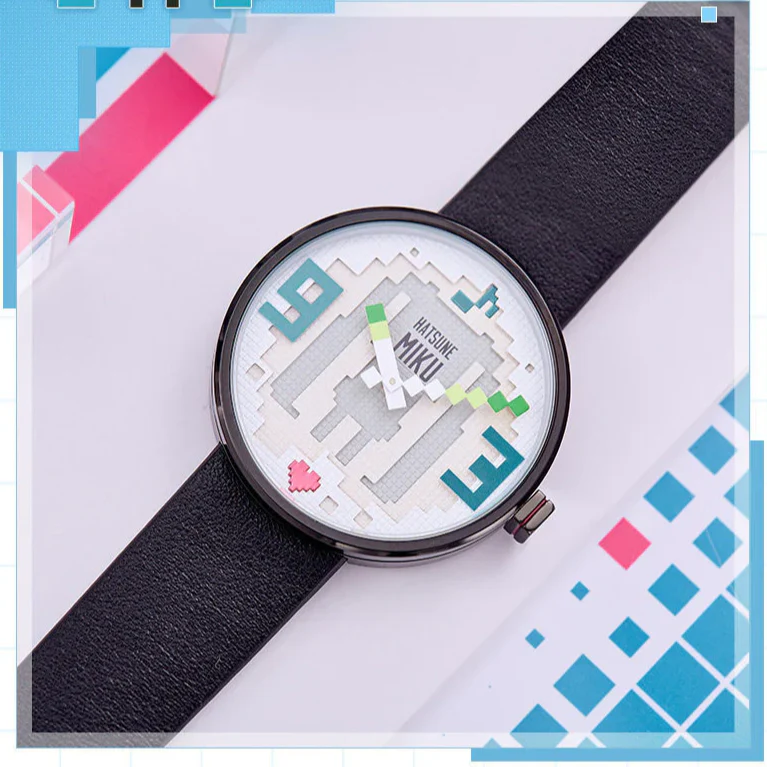 Officially Licensed Hatsune Miku, Kagamine Rin & Len Pixel Art Watch - Image 3