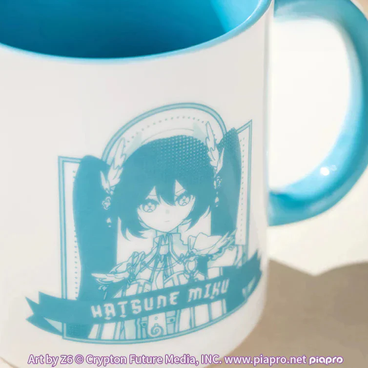 Officially Licensed Hatsune Miku Knight Fantasy Collectible Mug - Image 2