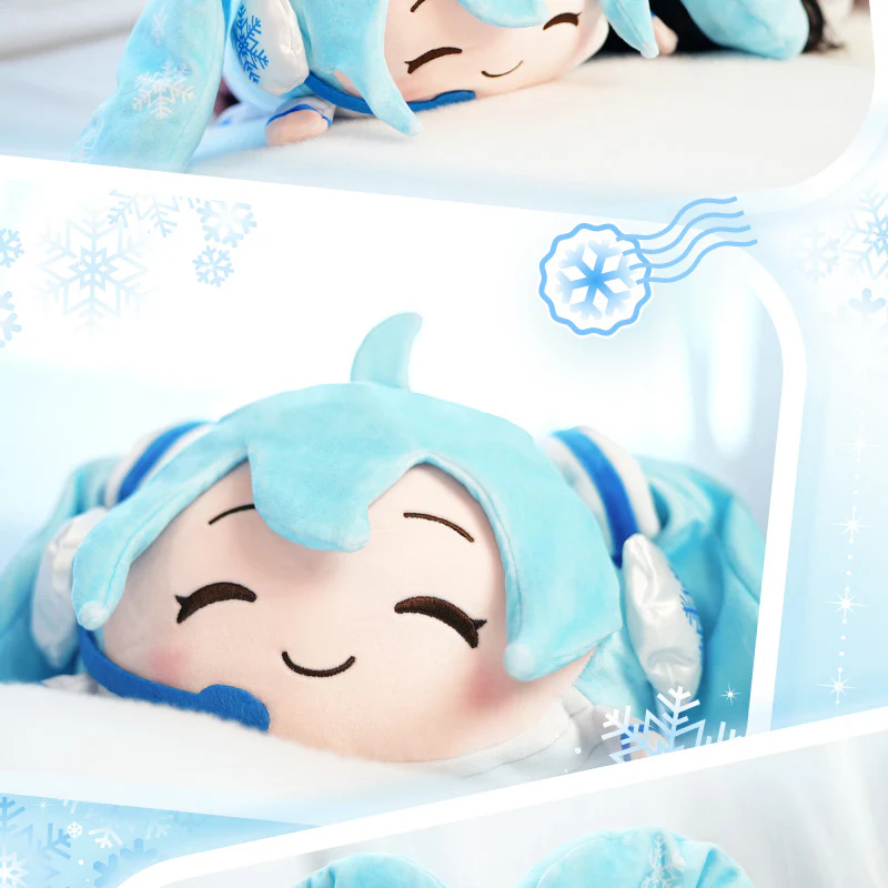 Officially Licensed Hatsune Miku Large Snow Miku Plush Toy - Image 6