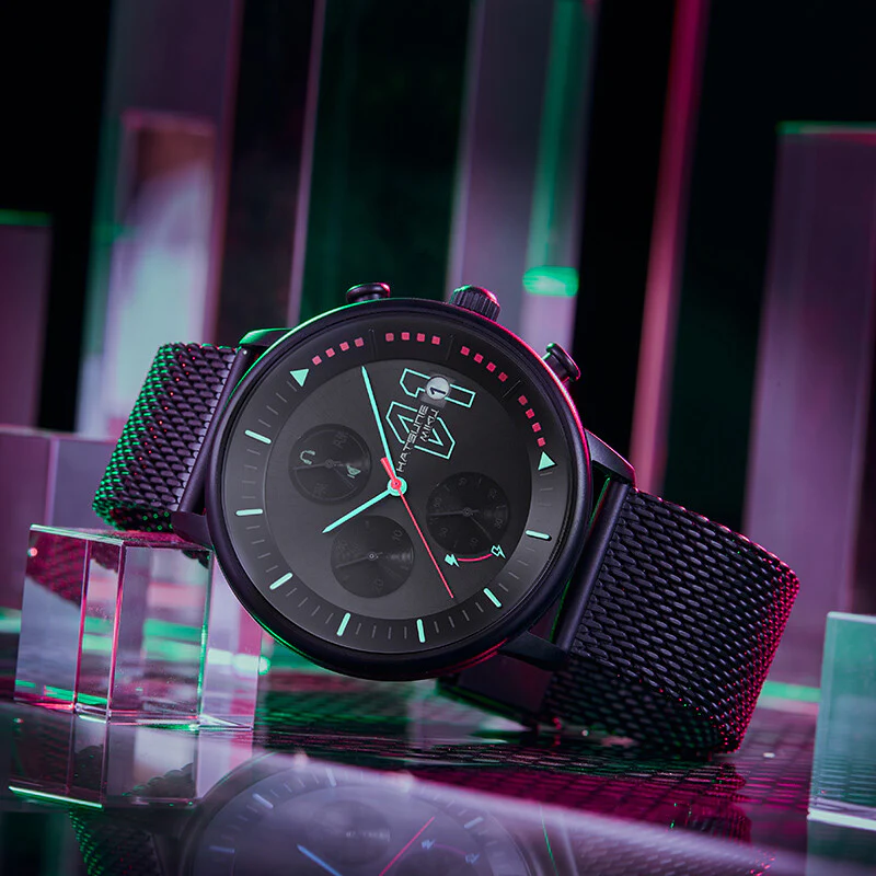 Officially Licensed Hatsune Miku Light & Shadow Concerto Solar-Powered Watch - Image 4