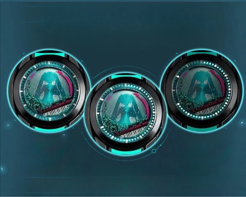 Officially Licensed Hatsune Miku Liquid Glitter Flow Watch - Image 6