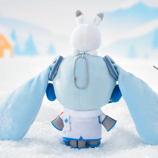 Officially Licensed Hatsune Miku Medium Snow Miku Plush Toy - Image 9
