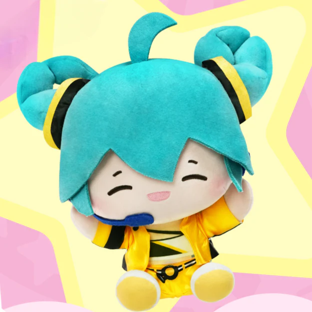 Officially Licensed Hatsune Miku Medium Twin-Tail Plush Toy - Image 3
