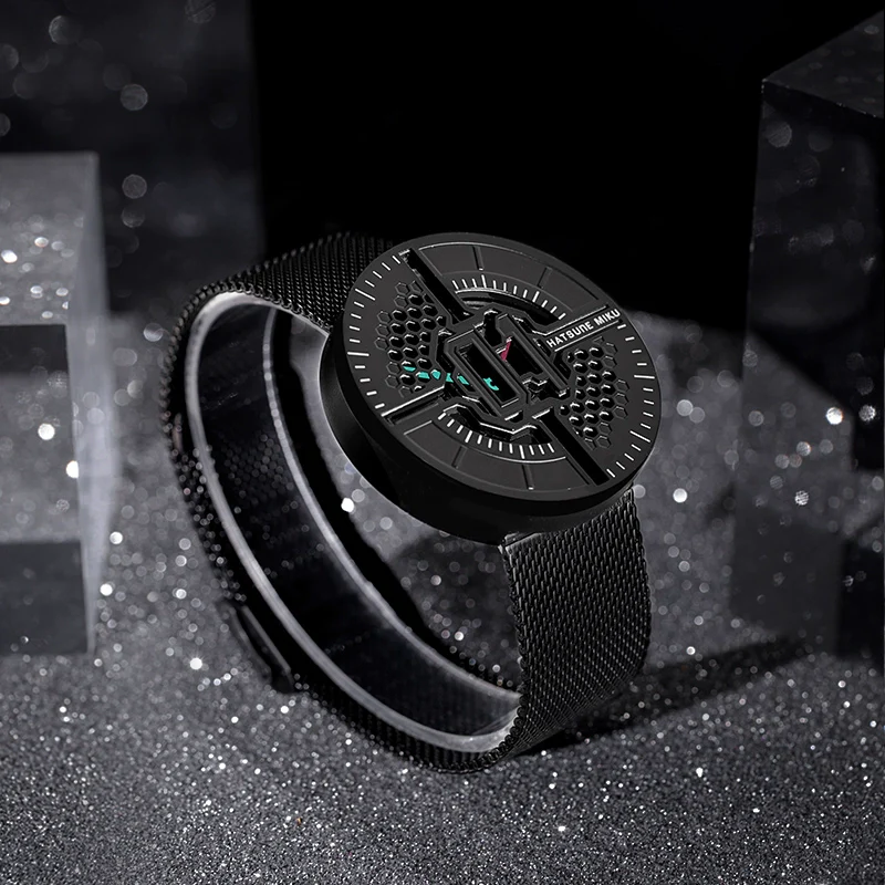 Officially Licensed Hatsune Miku Metal Sonata Waterproof Quartz Wristwatch - Image 6