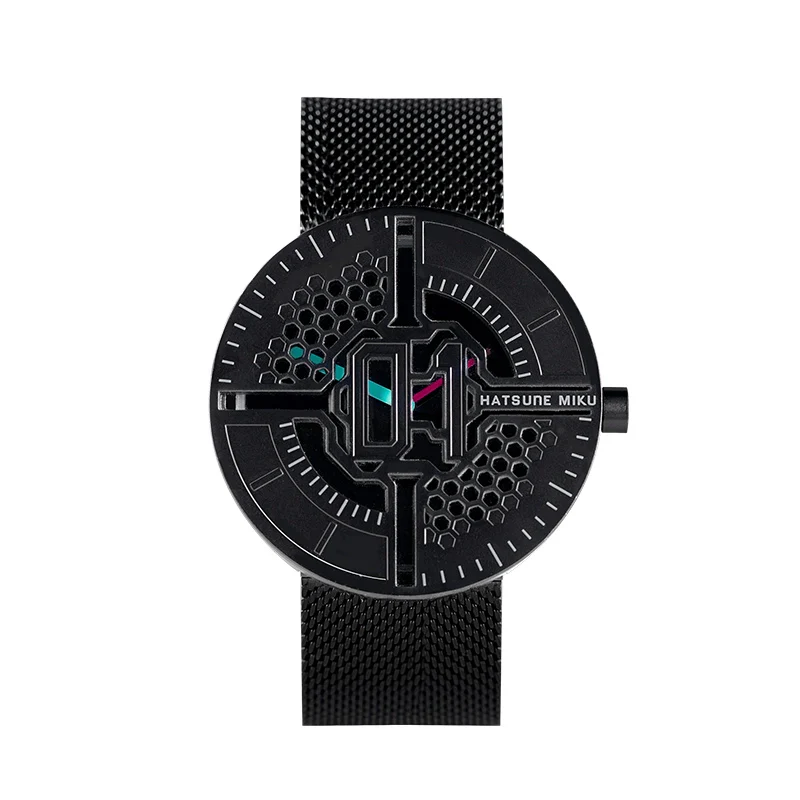 Officially Licensed Hatsune Miku Metal Sonata Waterproof Quartz Wristwatch - Image 8
