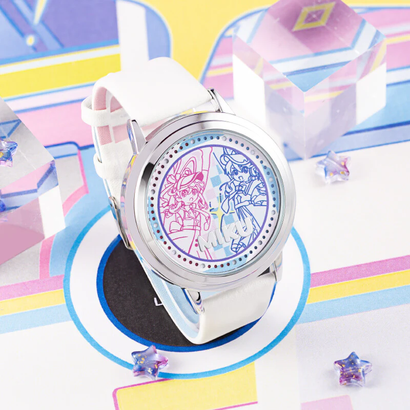 Officially Licensed Hatsune Miku Mirror Encounter & Future LED Watch - Image 2