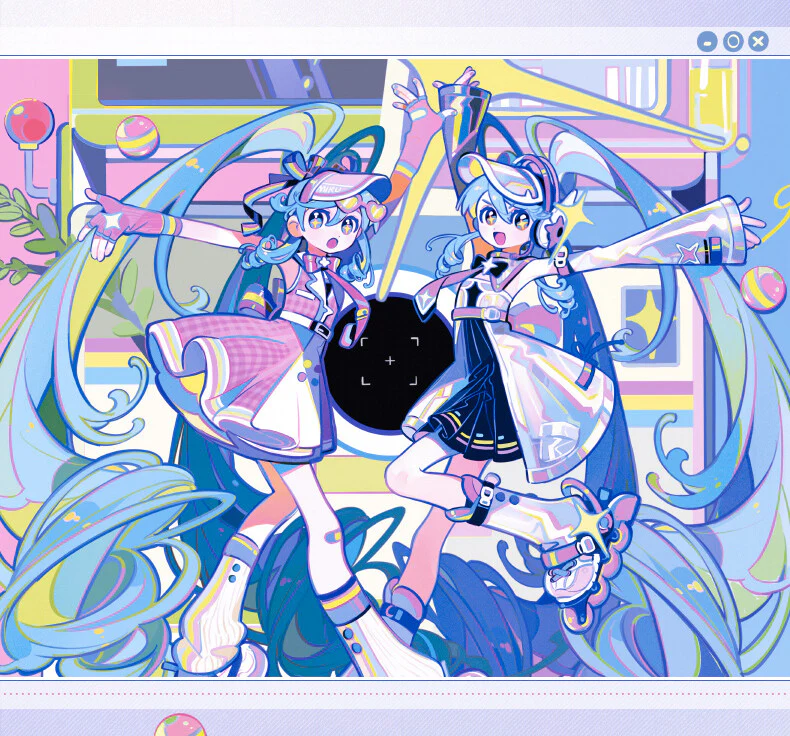 Officially Licensed Hatsune Miku Mirror Encounter & Future LED Watch - Image 7