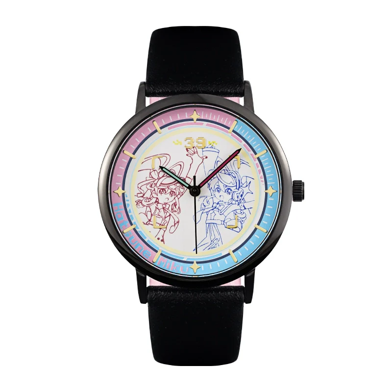 Officially Licensed Hatsune Miku Mirror Encounter & Future Light-Sensitive Color-Changing Watch - Image 9