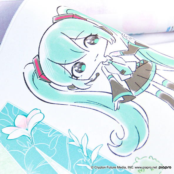 Officially Licensed Hatsune Miku Oversized Mouse Pad - Image 2