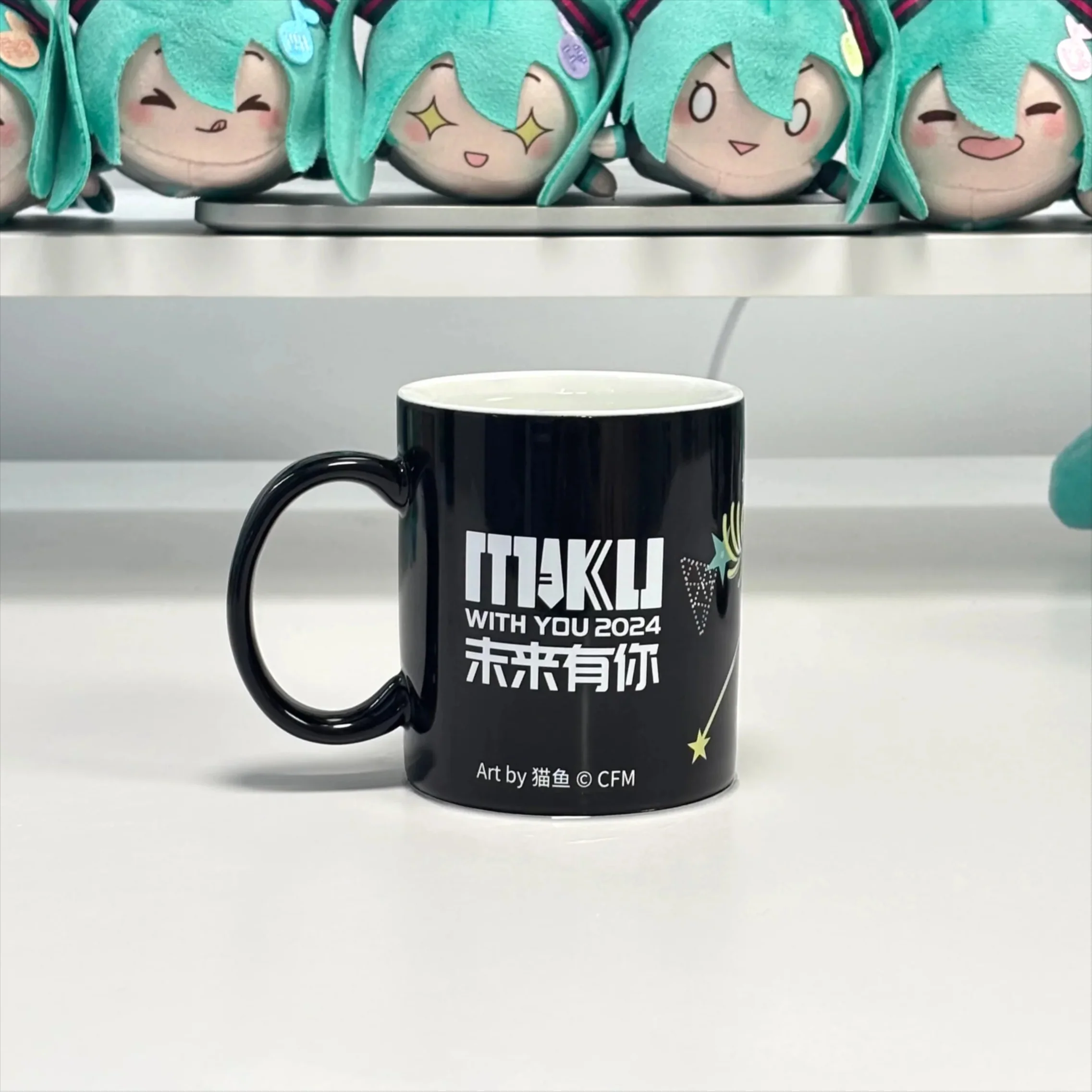 Officially Licensed Hatsune Miku Planet Color-Changing Mug - Image 5