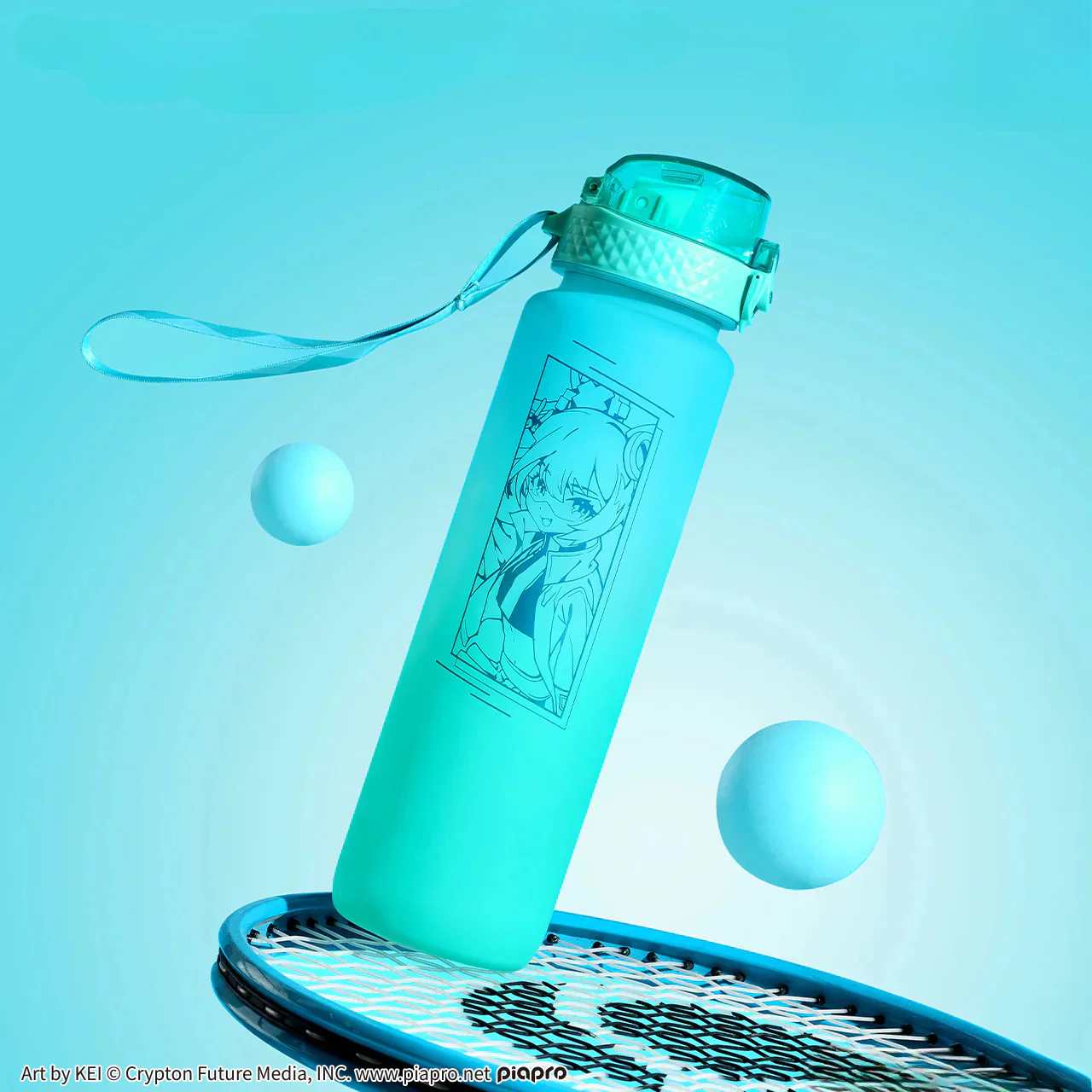 Officially Licensed Hatsune Miku Portable Water Bottle - Image 5