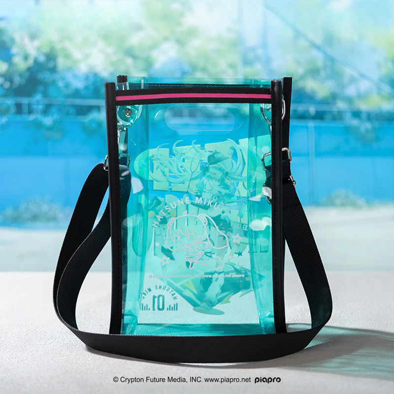 Officially Licensed Hatsune Miku Run Series Transparent Jelly Bag - Image 2