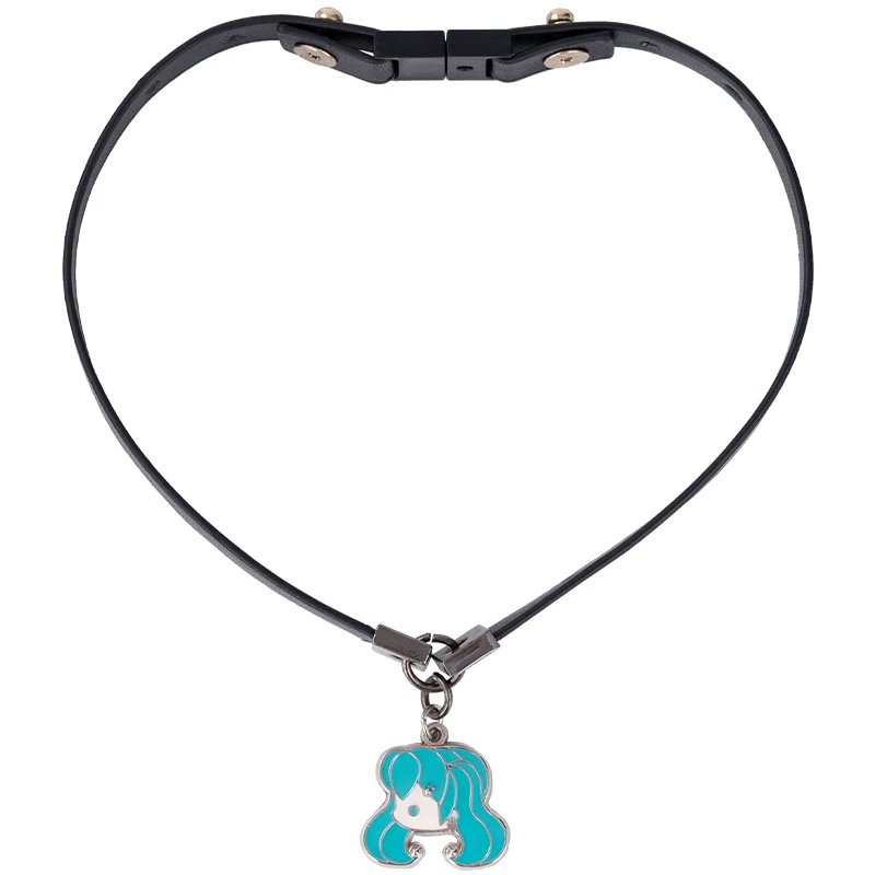 Officially Licensed Hatsune Miku Signal Invasion Leather Cord Necklace - Image 5