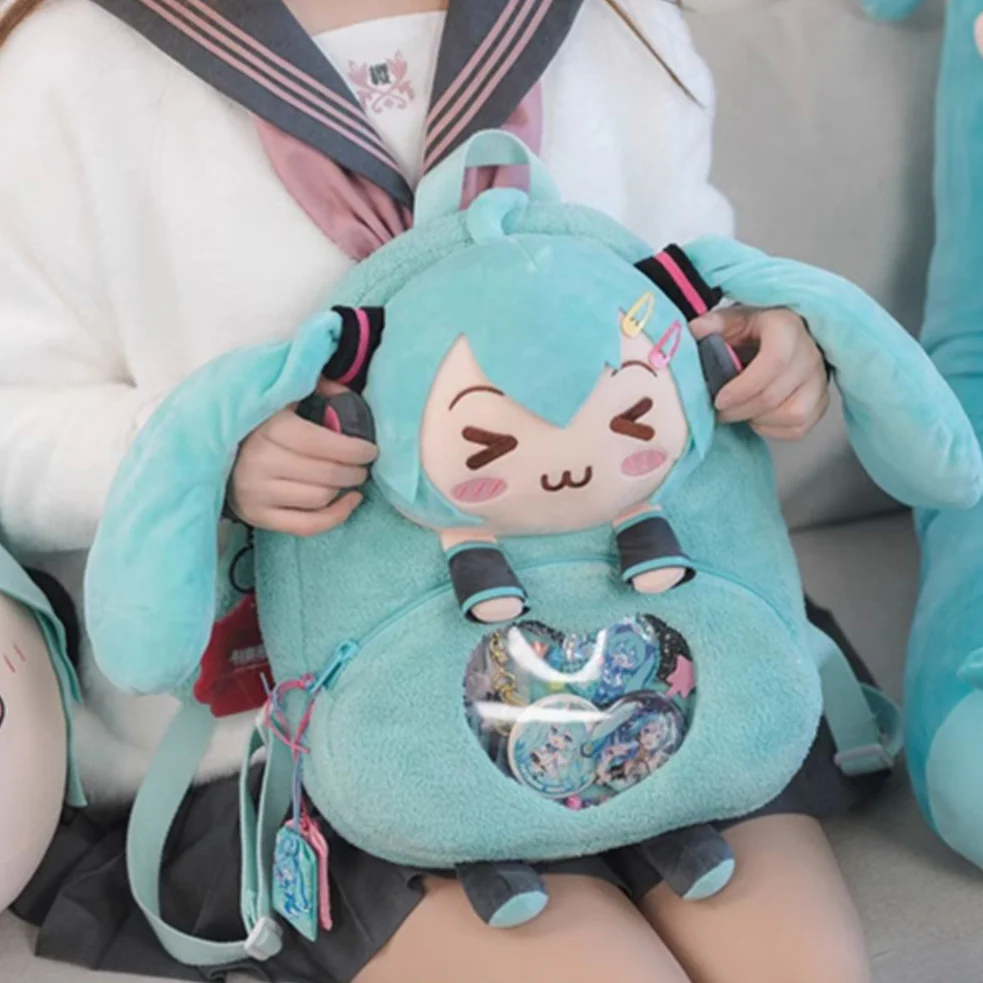 Officially Licensed Hatsune Miku Squinted Eyes Series Backpack - Image 5