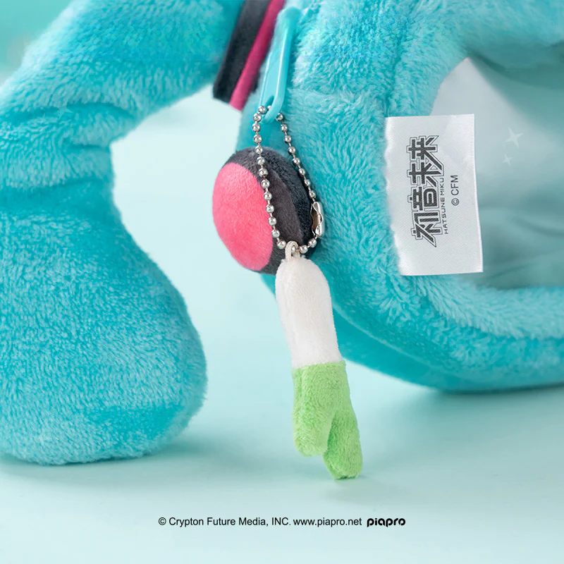 Officially Licensed Hatsune Miku Squinted Eyes Series Plush Pencil Case - Image 5