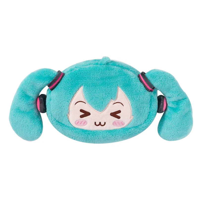 Officially Licensed Hatsune Miku Squinted Eyes Series Plush Pencil Case - Image 6